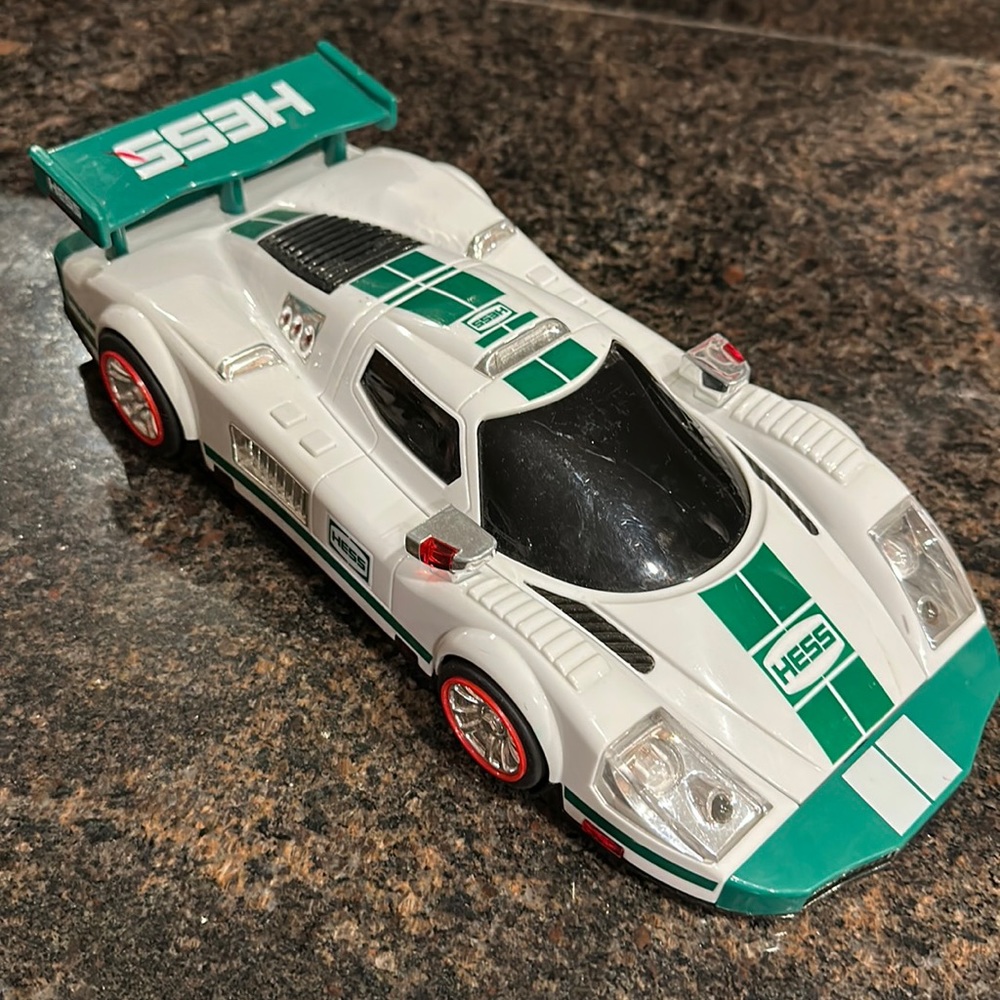 Hess 2009 race car with Mini Race Car Racer